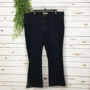 Democracy jeans women's size 20W "Ab" technology  plus size stretch dark